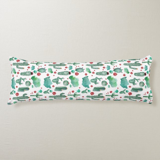 Coussins Longs motif cactus et ladybug - (Devant)
