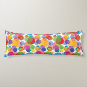 Coussins Longs Motif circulaire coloré