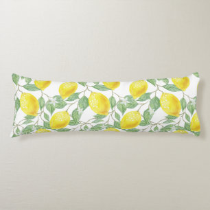Coussins Longs Motif citron