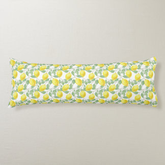 Coussins Longs Motif citron
