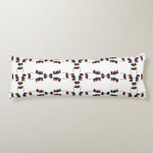 Coussins Longs Motif d'art autochtone du sud-ouest