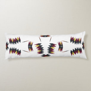 Coussins Longs Motif d'art autochtone du sud-ouest