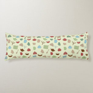 Coussins Longs Motif de cuisine