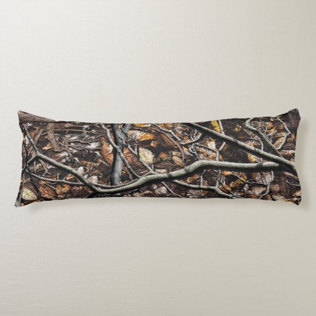 Coussins Longs Motif de la chasse au camouflage 6 (Devant)