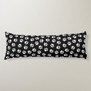Coussins Longs Motif De Pâtes, Patrouilles De Chien, Paws Blanche