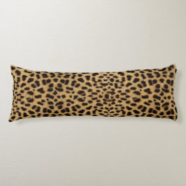 Coussins Longs Motif de peau de léopard