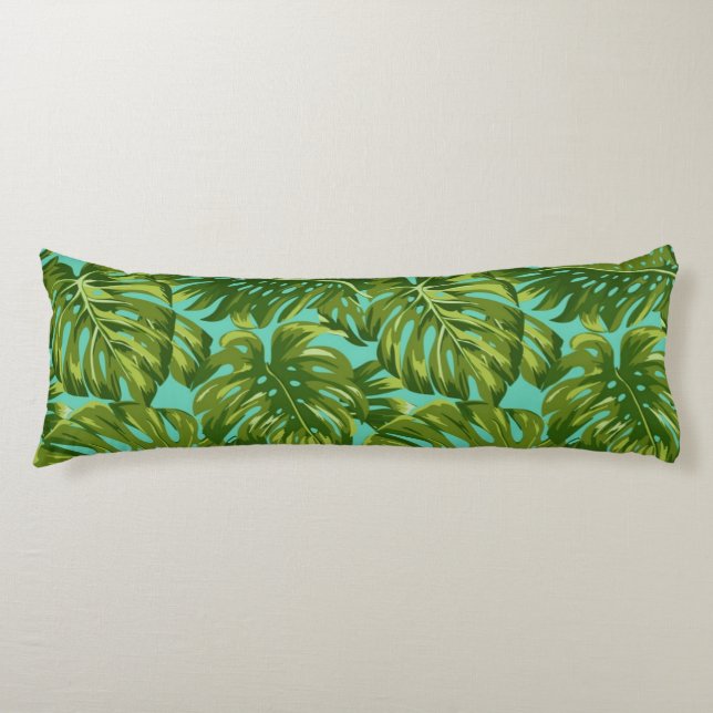 Coussins Longs motif feuille (Devant)