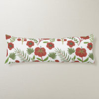 Motif floral rouge sans couture sur arrière - plan