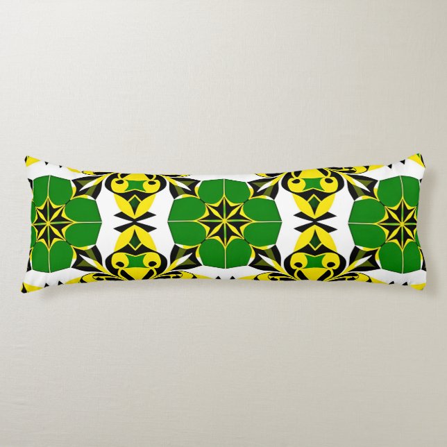 Coussins Longs Motif géométrique Abstrait (Devant)