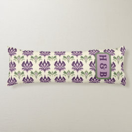 Coussins Longs Motif Lily Motif Ornemental