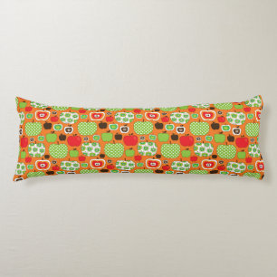 Coussins Longs Motif mignon d'illustration de pomme