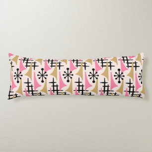 Coussins Longs Motif moderne du milieu du siècle de l'âge atomiqu