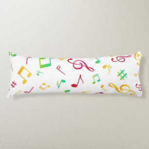 Coussins Longs Motif musical