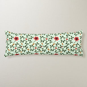 Coussins Longs Motif papillon floral folklorique fantaisiste