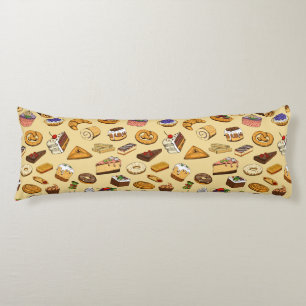 Coussins Longs Motif pâtissier