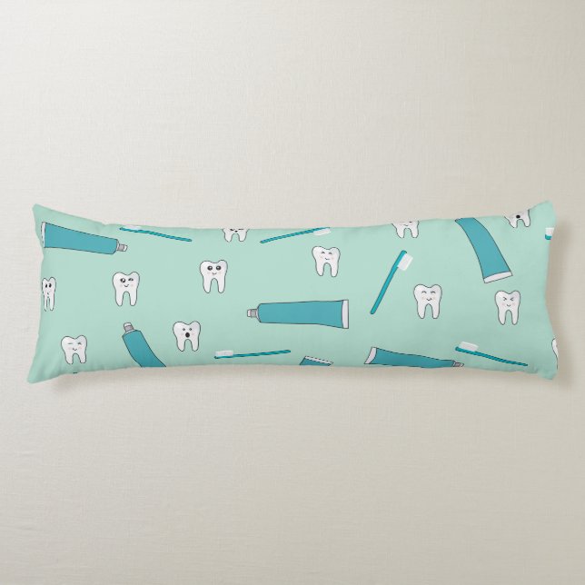 Coussins Longs Motif pour dentifrice pour dentifrice pour dentifr (Devant)