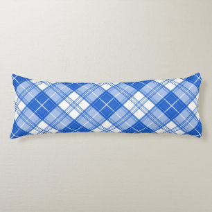 Coussins Longs Motif Tartan Brun Blanc yxm0uat9