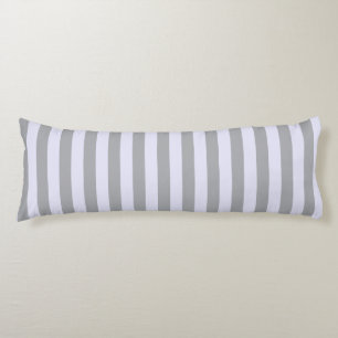 Coussins Longs Motif trié en gris et lavande