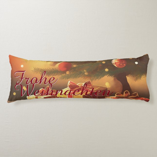 Coussins Longs Motiv, mit Geschenken unterm Weihnachtsbaum 37016 (Devant)