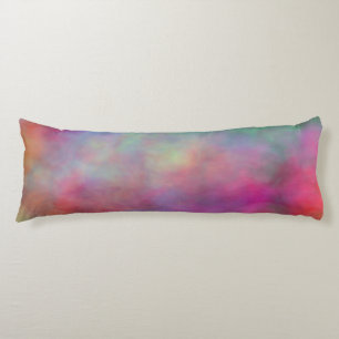 Coussins Longs Nuages arc-en-ciel