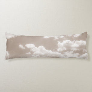Coussins Longs Nuages beiges doux 5 #nuages #art