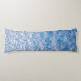 Coussins Longs Nuages de bulles dans le ciel bleu Nature Photo Ma