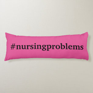 Coussins Longs #nursingissues en rose