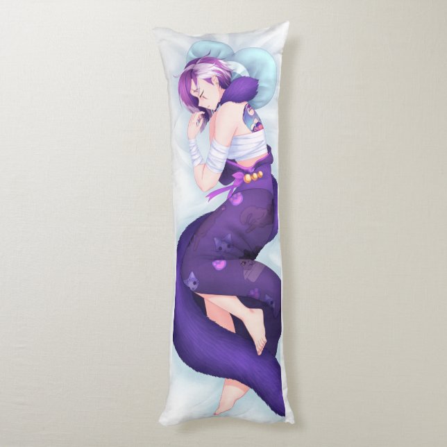 Coussins Longs Nyakuza x Sharkuza Maman Daki (Dos (Vertical))