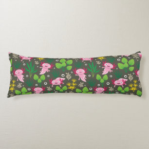 Coussins Longs Oreiller Axolotl