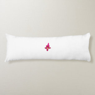 Coussins Longs Oreiller Corporel Orchidée Rose Minimaliste