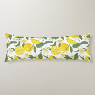 Coussins Longs Oreiller corps Motif Citrus