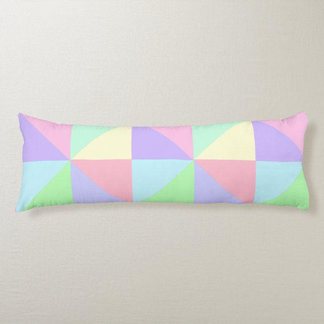 Coussins Longs Oreiller Corps Pastels (Devant)