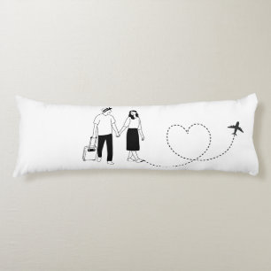 Coussins Longs Oreiller d'amour