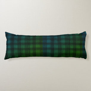 Coussins Longs Oreiller de carrosserie bleu vert