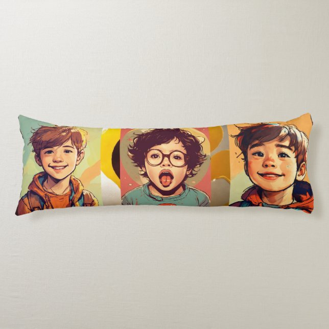 Coussins Longs Oreiller du corps (Devant)