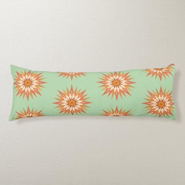 Coussins Longs Oreiller du corps du choeur Sunburst (Devant)