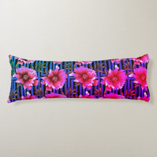 Coussins Longs Oreiller pour corps d'impression couleur violet et