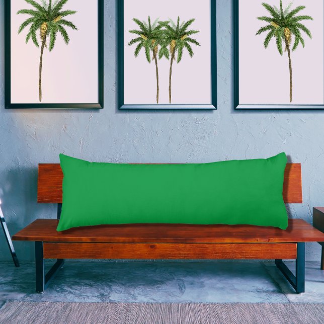Coussins Longs Oreiller uni vert gazon (Créateur téléchargé)