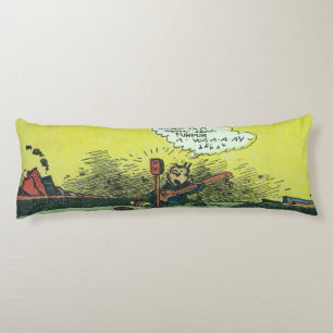 Coussins Longs Oreiller vintage "Terre agitée"