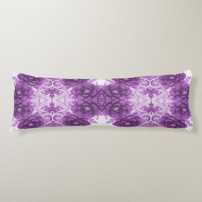 Coussins Longs Oreillers de corps fleuris (Devant)