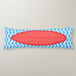 Coussins Longs Oreillers de surf pour le corps de surf