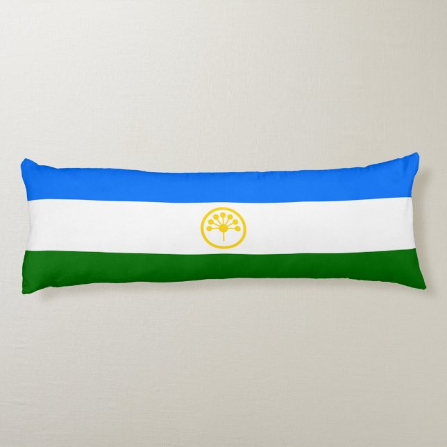 Coussins Longs Oreillers du Drapeau Patriotique Bachkortostan (Dos)