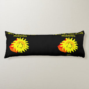 Coussins Longs Oreillers pour corps solaire de bonne nuit