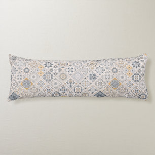 Coussins Longs Ornement traditionnel portugais et espagnol Boho