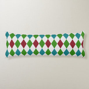 Coussins Longs Paillettes de diamant multicolores