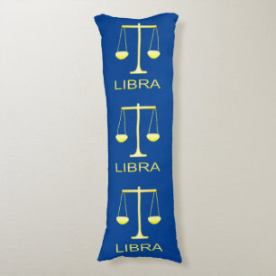 Coussins Longs Panneau étoile balance dorée de la balance
