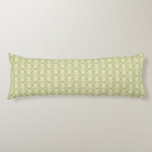 Coussins Longs Papier peint floral de damassé