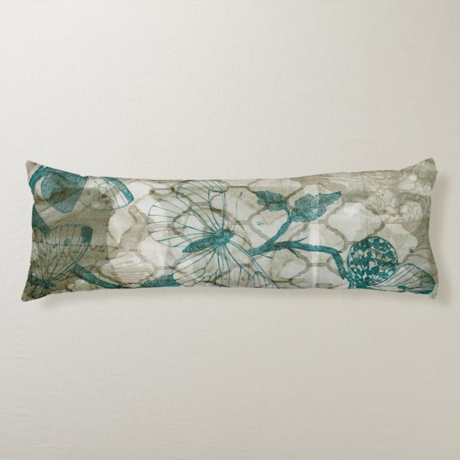 Coussins Longs Papillons arabes VI (Devant)