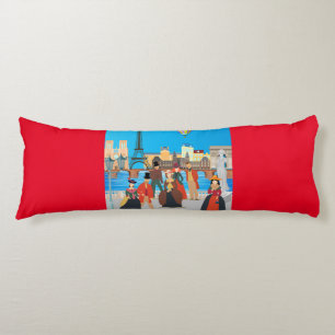 Coussins Longs Paris victorien