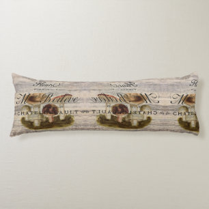 Coussins Longs pays français rustique conte de fées bois champign